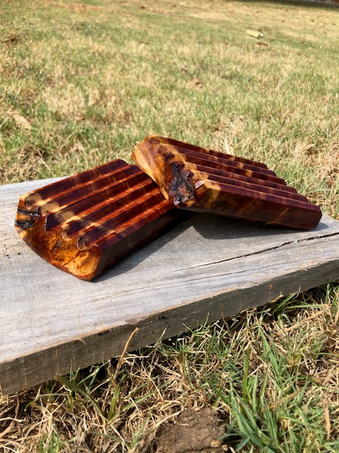 Soap Tray | Solid Wood | Texas Red Cedar
