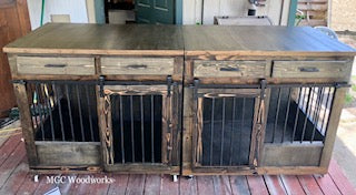 Double Stall Kennel
