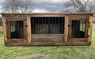 Double Stall Kennel