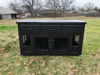 Double Stall Kennel