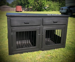 Double Stall Kennel